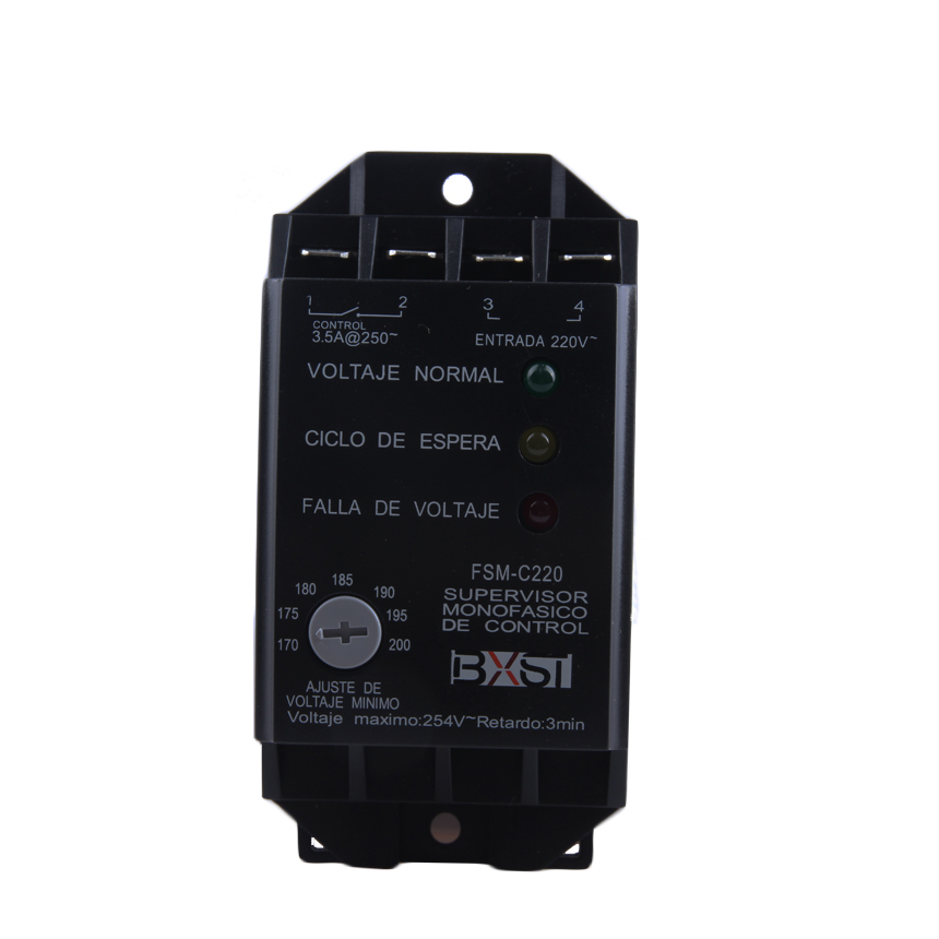 BX-V121 10 Years Factory Manufacturing Black/White 220V Power Compressor Motor surge Protector