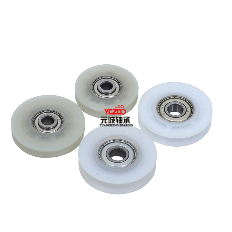 U groove sliding roller