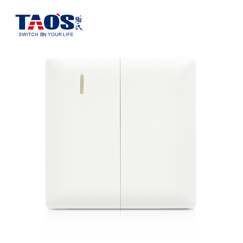 10A 2 gang 1 way / 2 way switch(wide dollly)+fluorescent strip
