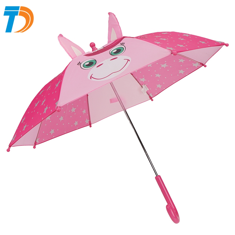 3D hand open animal children umbrella