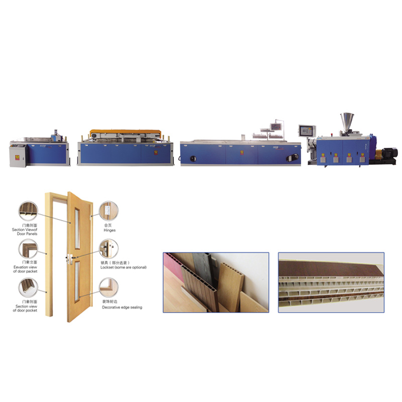 PVC/WPC Door Panel Extrusion Line