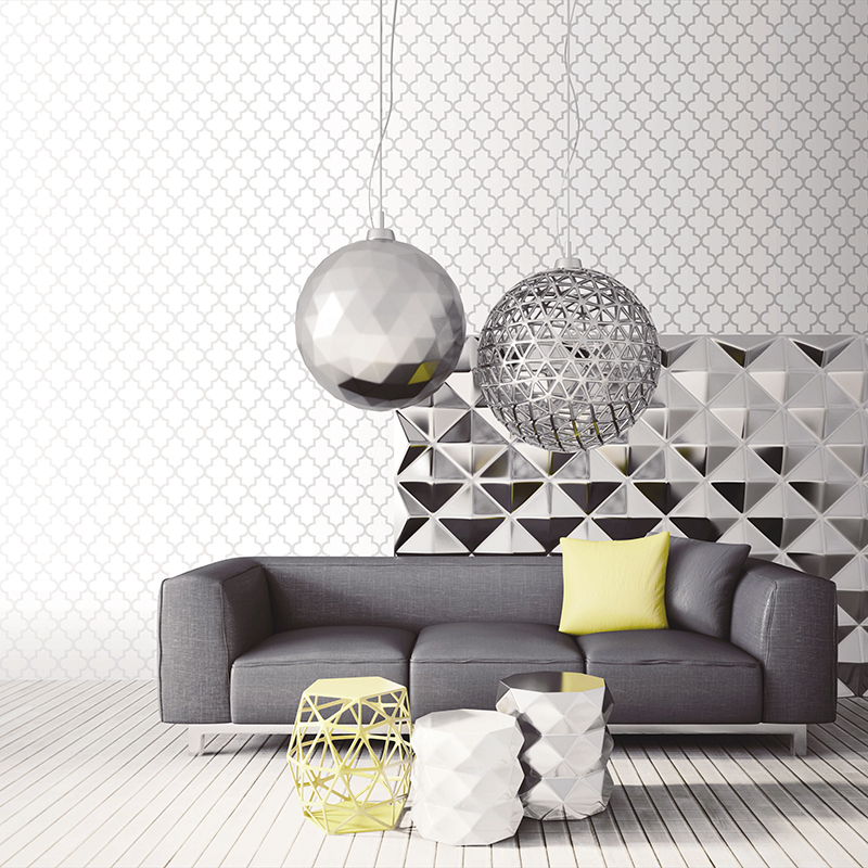 Contemporary Concise Design Textured Vinyl Wallpaper Wall Coating