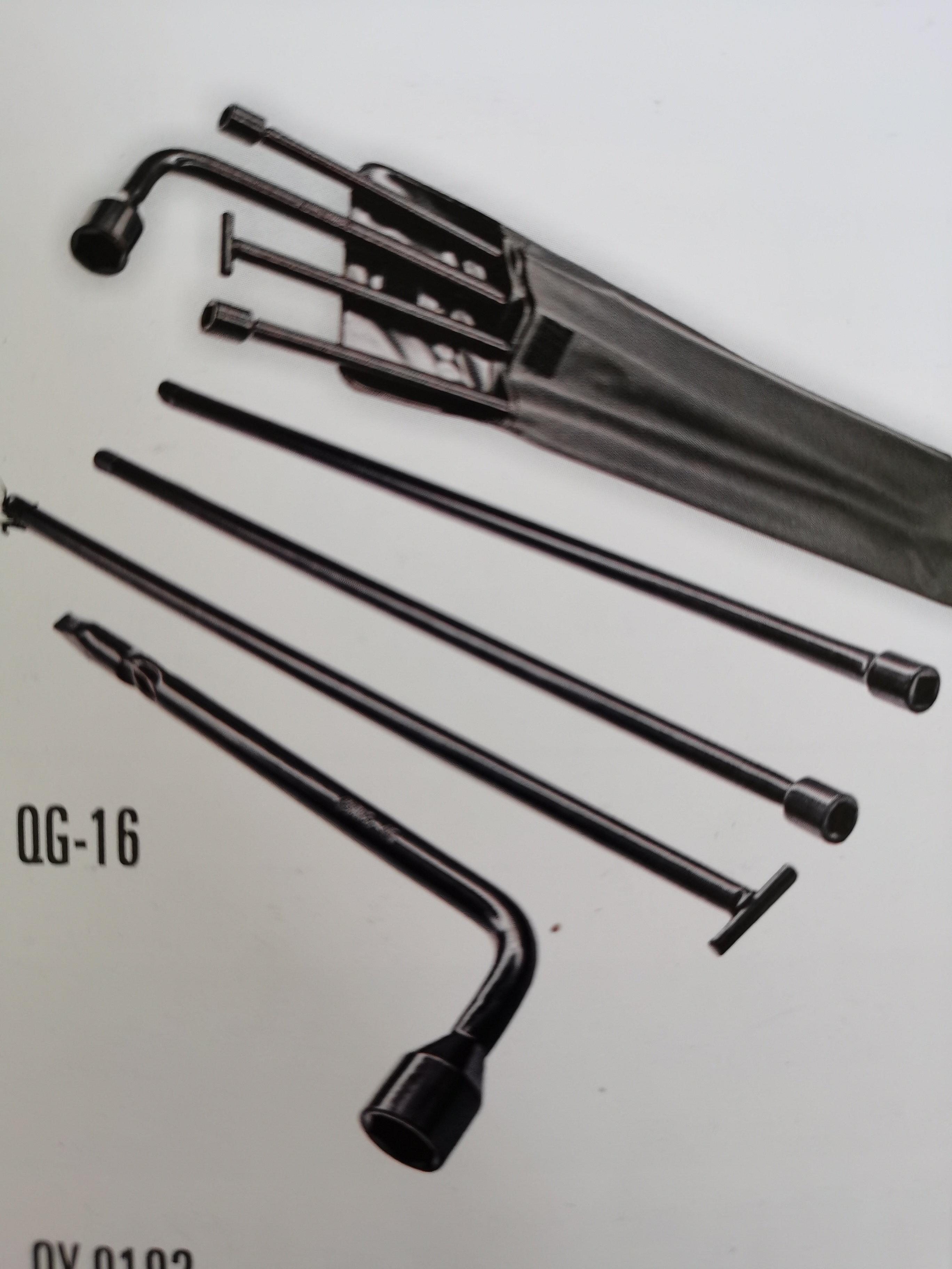 Four-pc jack set tor small car
