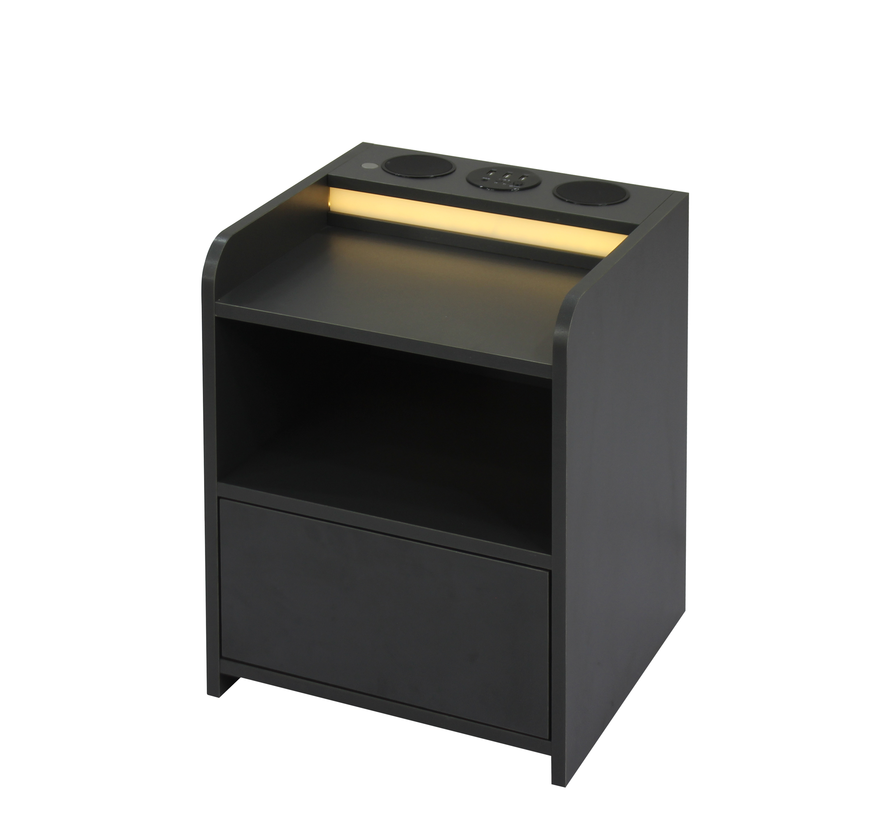 Bluetooth speaker+LED light End Table