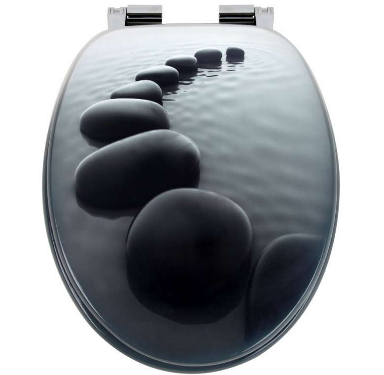 MDF Toilet Seat pvc foil toilet seat