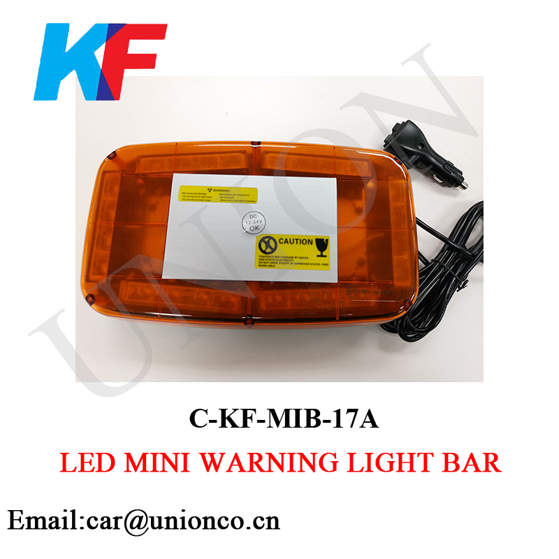 car mini warning light bar, mini size strobe light bar