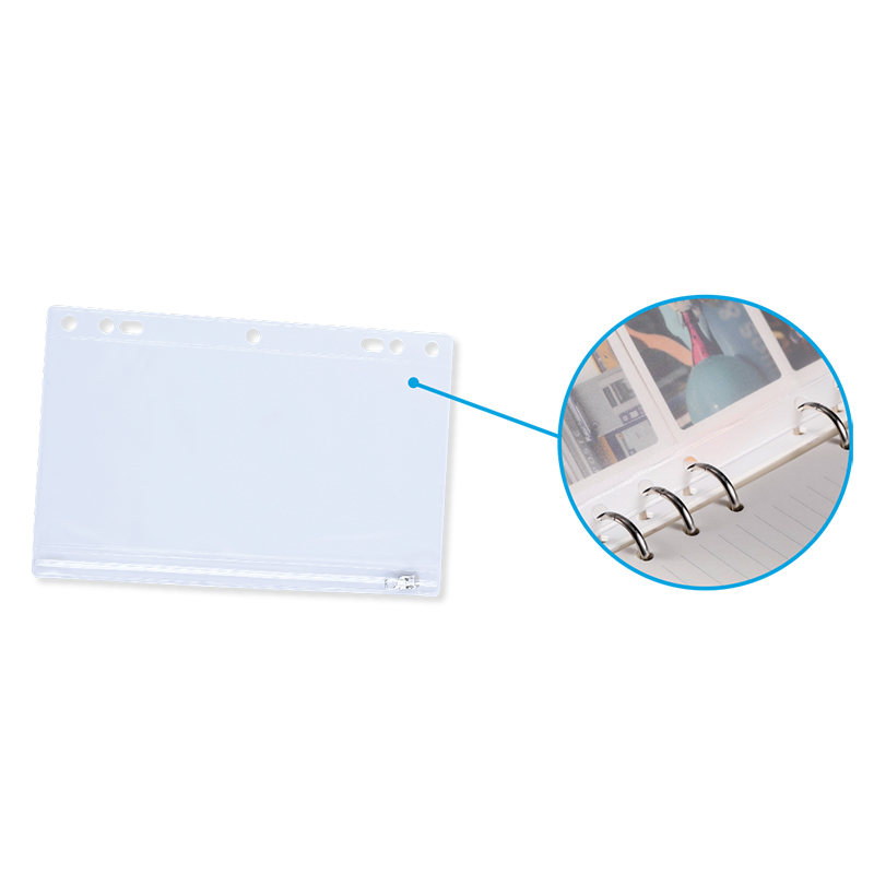 Hole Punched Ring Binder Pockets