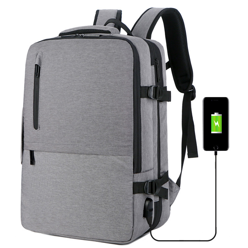 Newest fashion bag back mens sports leisure wholesale bagpack school laptop travel and college usb black backpack