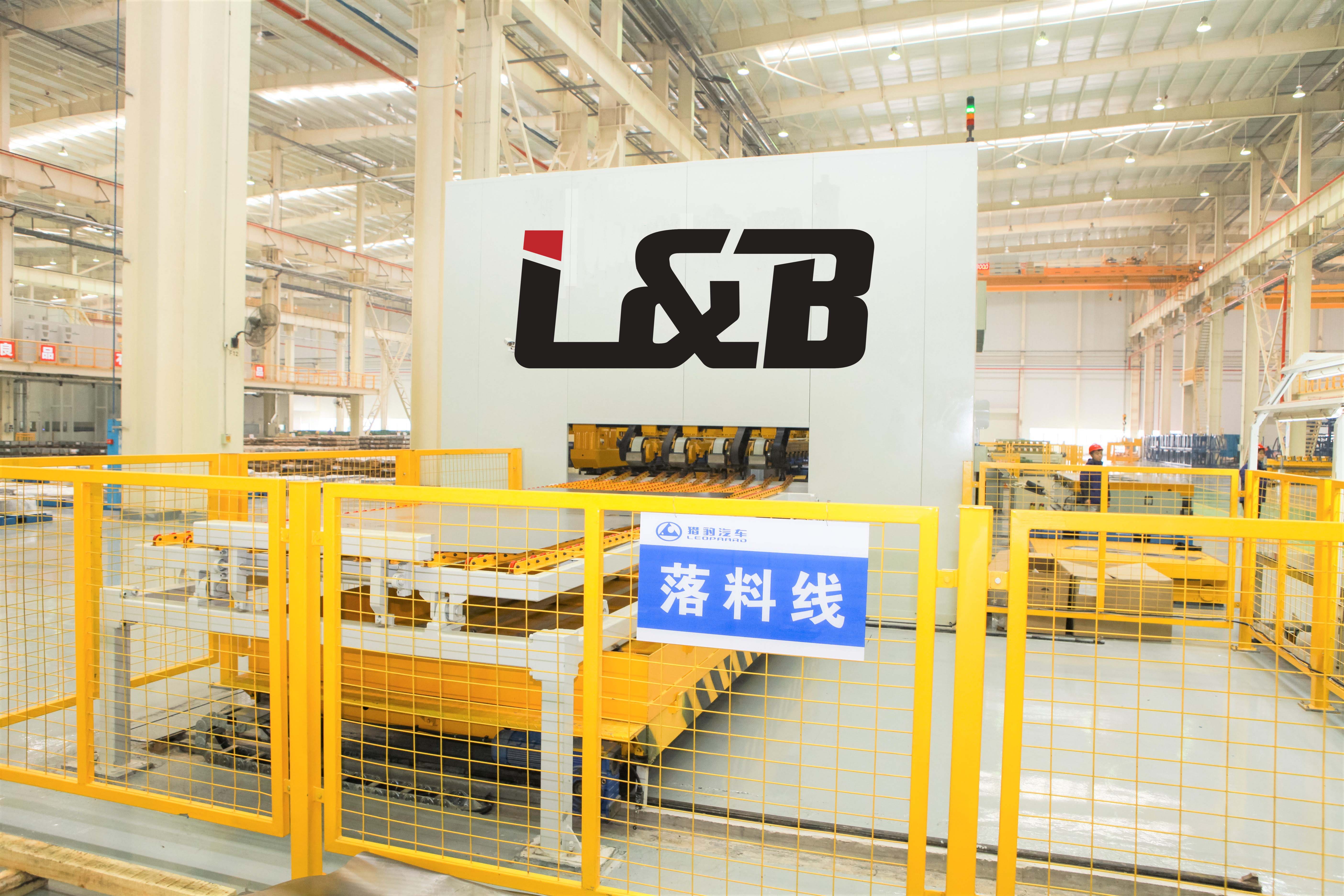 BL blanking line with power press