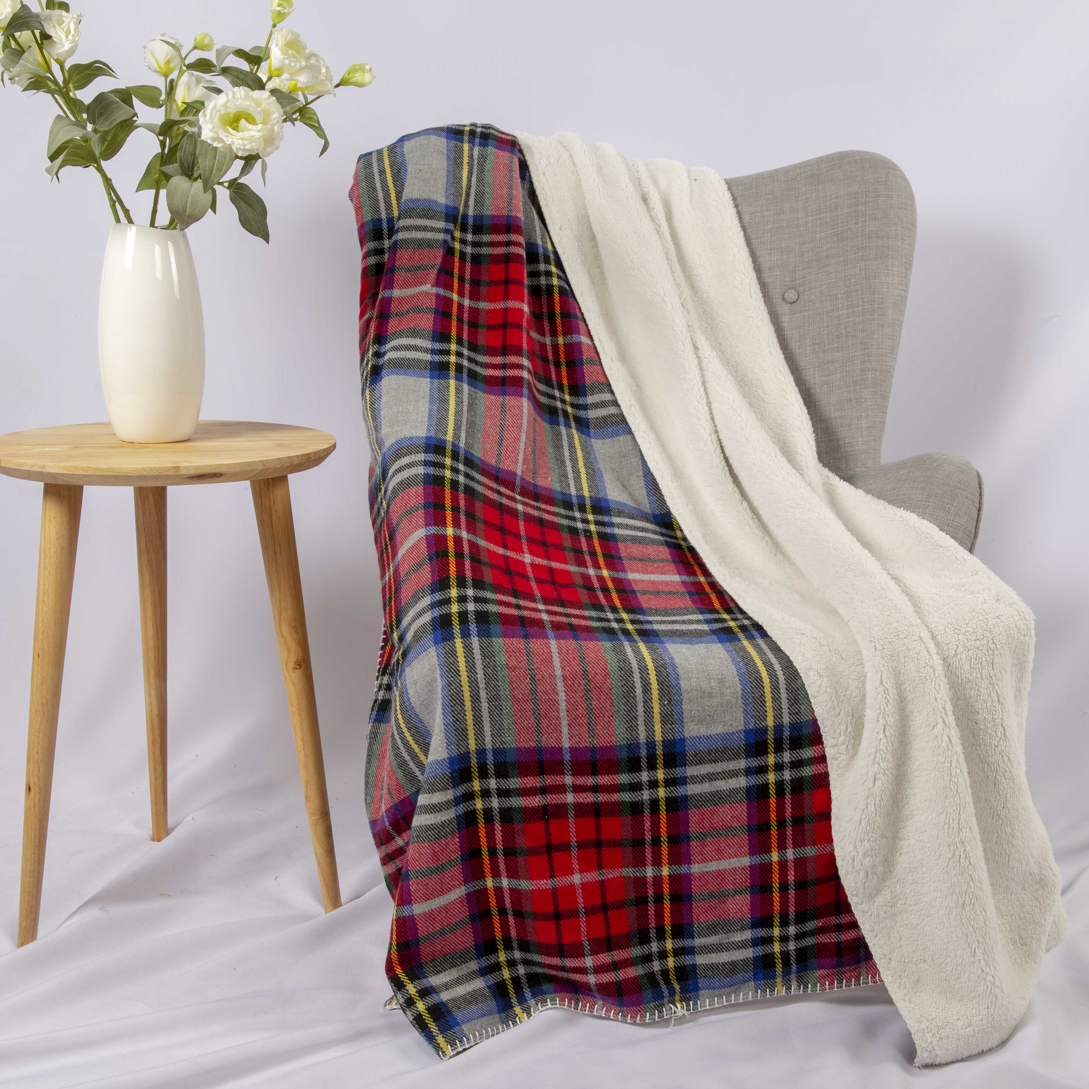 Sherpa throw