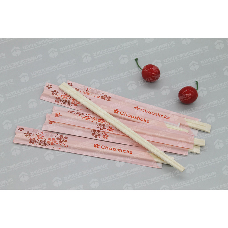Disposable Wooden Chopsticks-Half paper wrapped