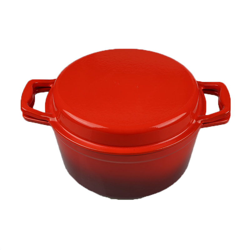 2-in-1 Cast Iron Casserole