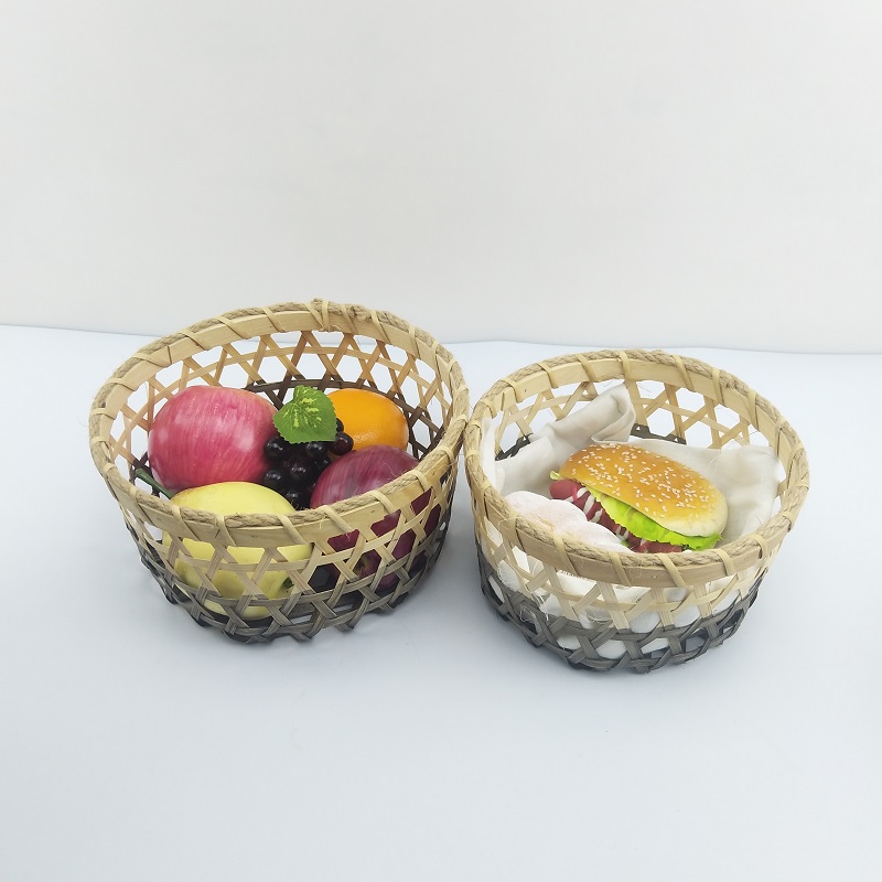 Fruit basket and bamboo basket