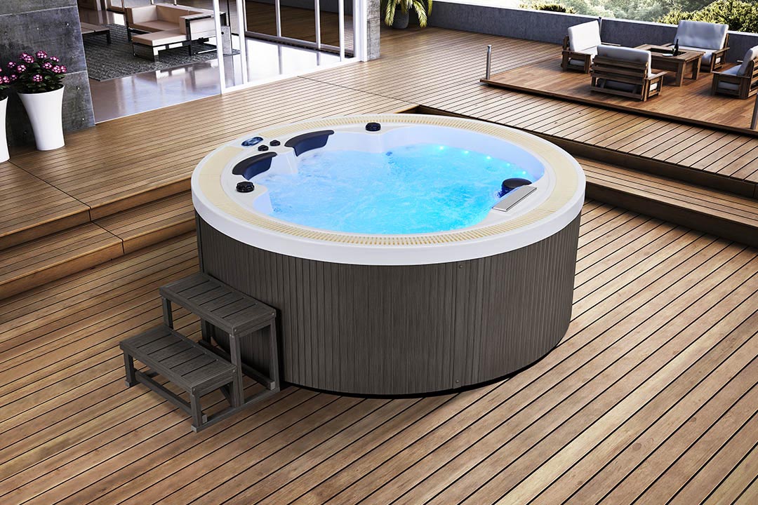 Hot-sale Round Massage Outdoor SPA WS-391