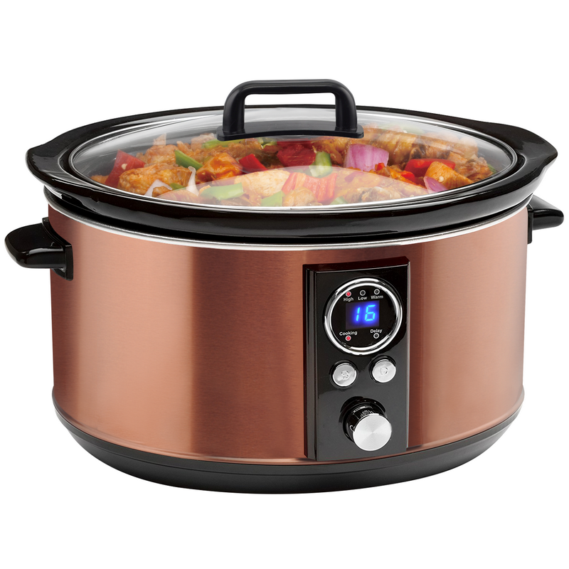 Digital Slow cooker with Delay Timer CROCK POT 3.5L/4.5L/6.5/8.0L
