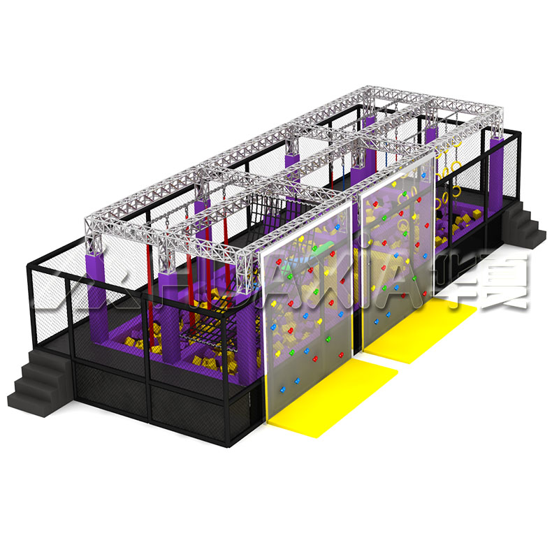 Customized Manufacturers hot sell children adult amusement park newest ninja warrior