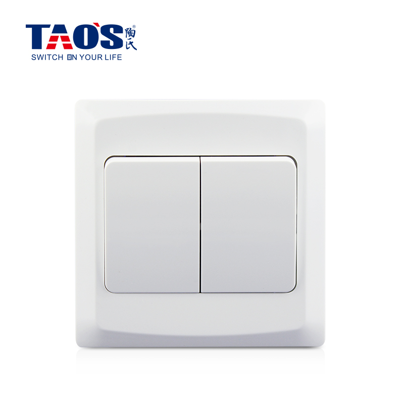 10A 2 gang 1 way / 2 way switch (wide dolly)