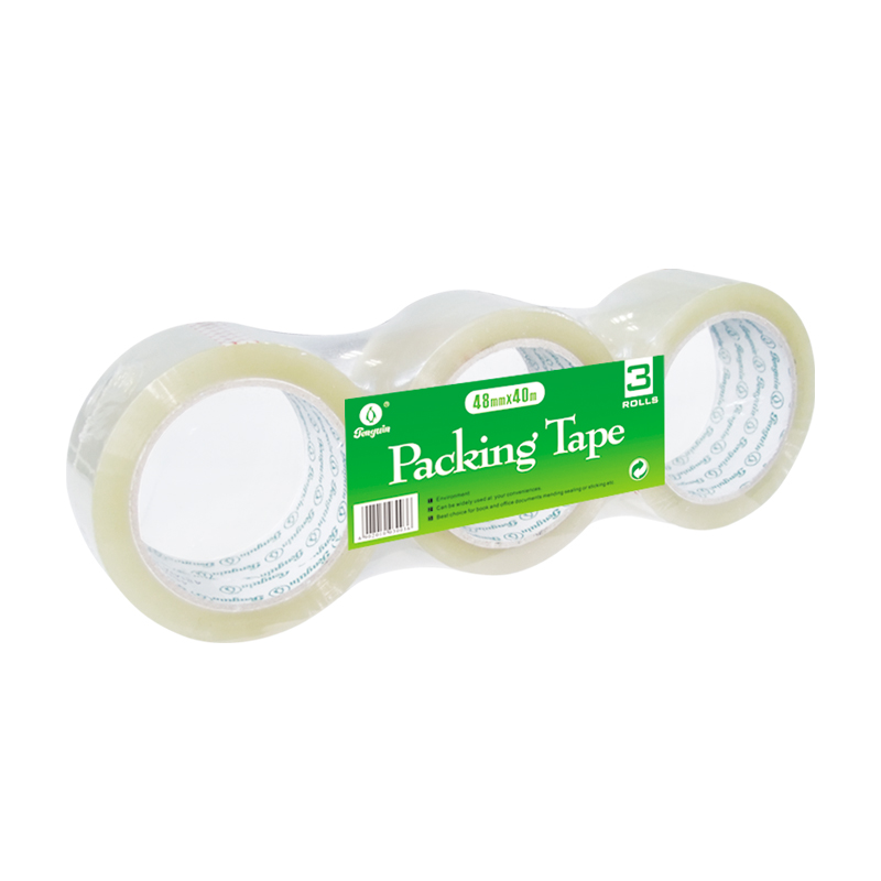 BOPP Packing Tape for shipping Packaging Sealing with 3 rollsx66m (PS-001)