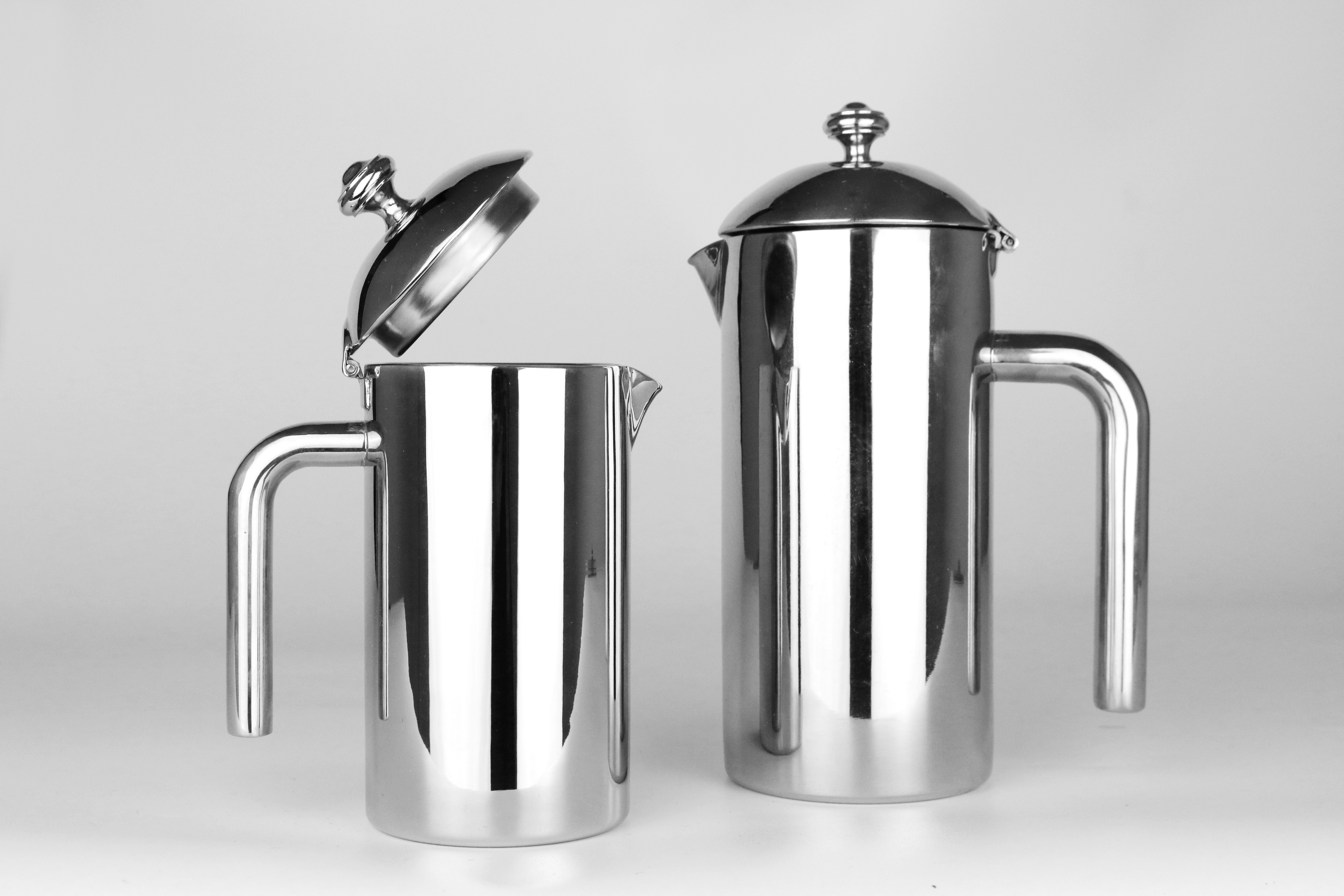 Stainless steel coffee pot