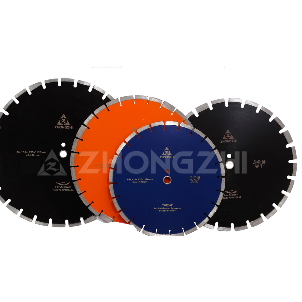 001 Laser Floor Saw blade （Reinforce concrete,Green concrete,Asphalt)