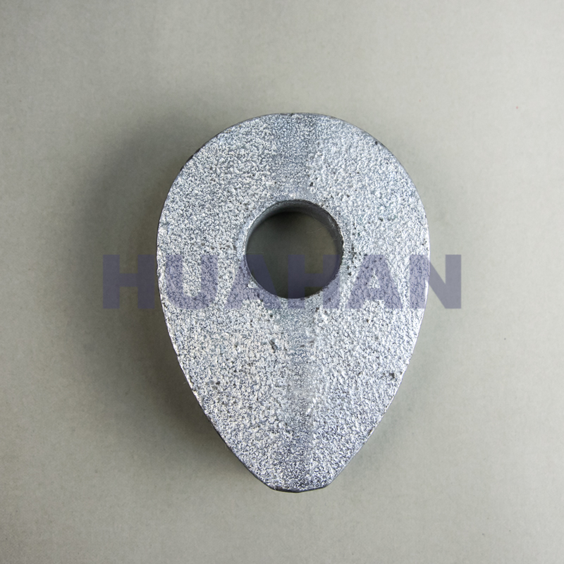 Din3091 Heavy Malleable Wire Rope Thimble , S.c. Or Z.p.