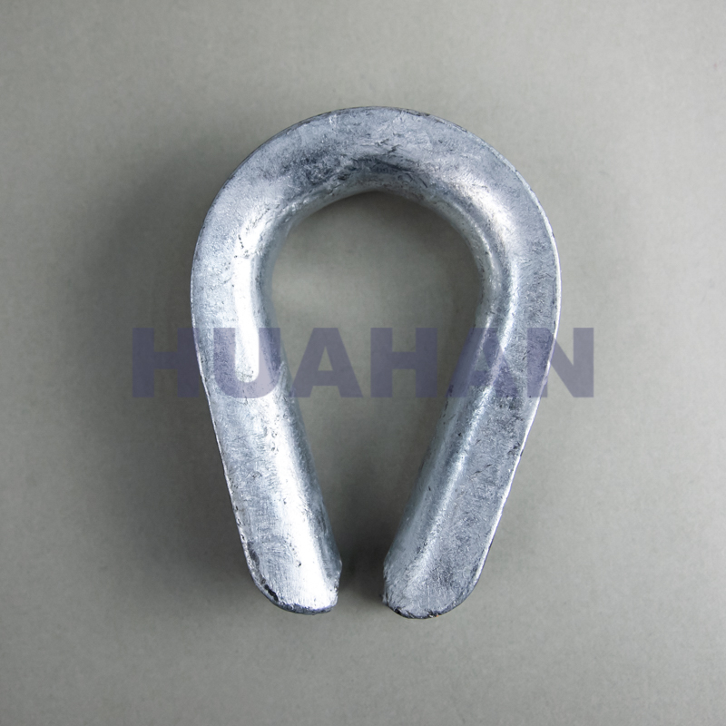 U.s. Type Extra Heavy Duty Wire Rope Thimble , H.d.g.