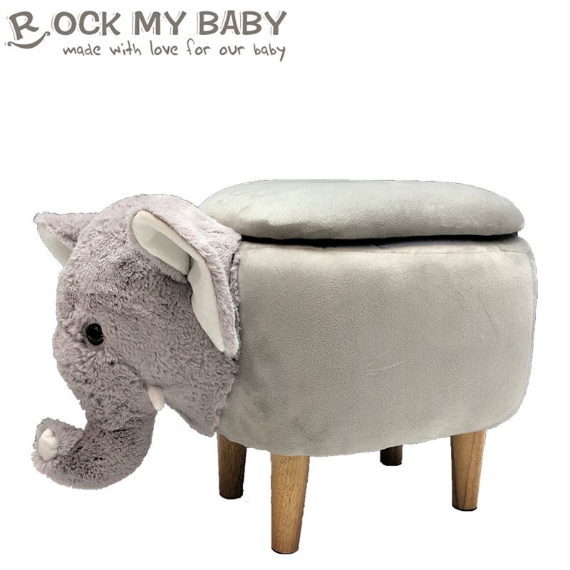 Animal Stool/ Ottoman With Storage Function