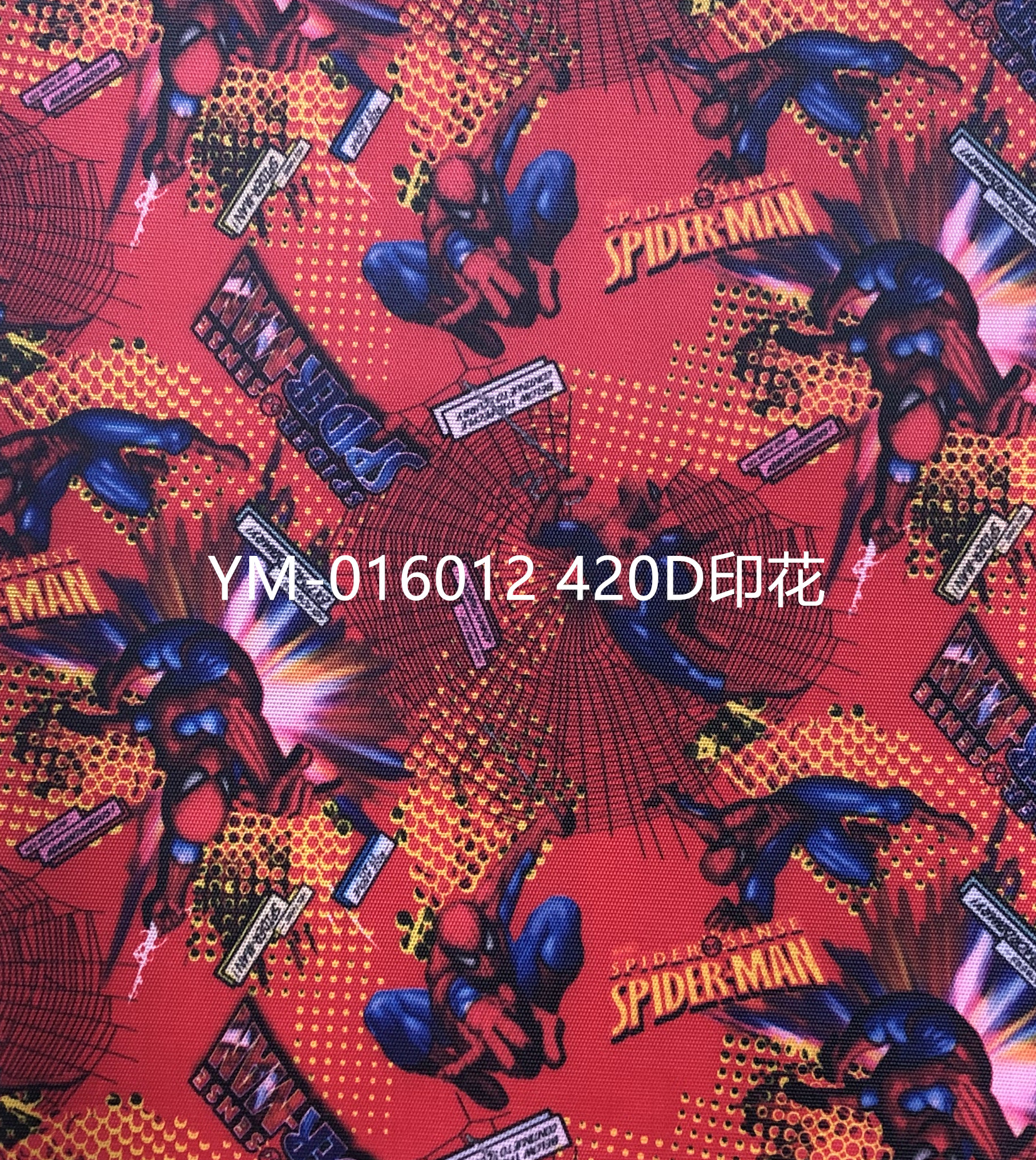 420D Print Design PVC Bags Material