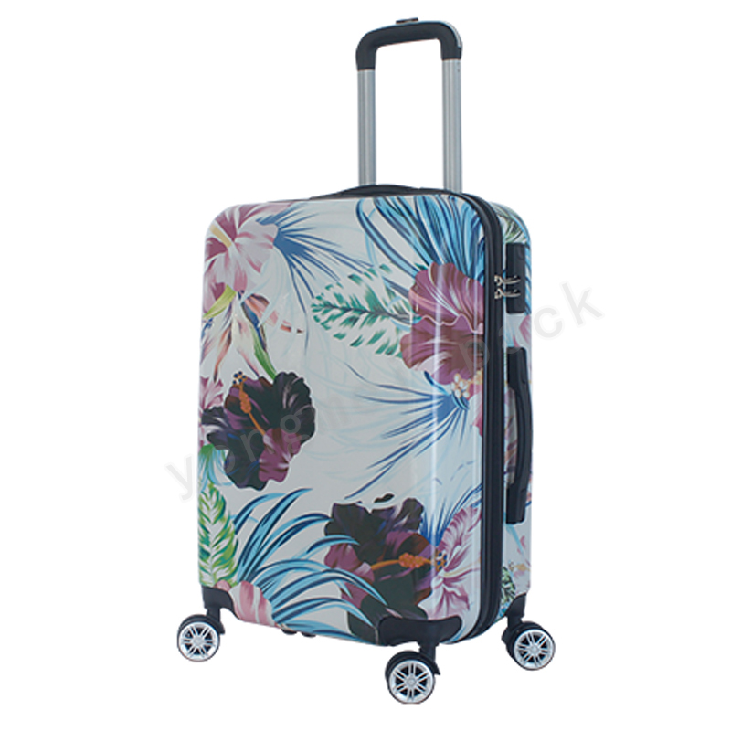 Luggage Trolley Luggage ABS+pc Case Aluminum Tie Rod
