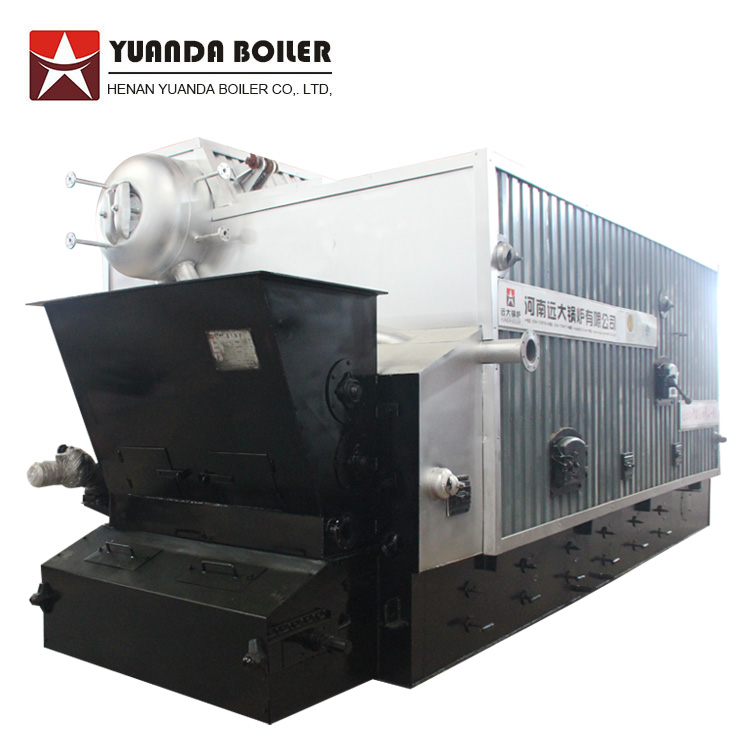 SZL series coal/biomass fired hot water boiler