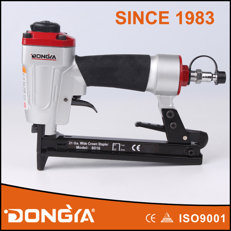 Dongya Industrial Quality 21 Ga. Pneumatic Staple Gun 8016