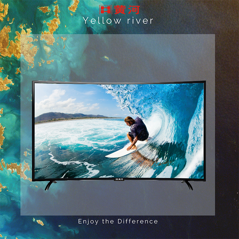 32inch Curve FHD SMART DVB-T2 DVB-S2 ISDB-T ATSC LED TV