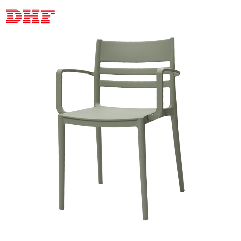 Italian Original Design Stackable Armrest Dining Chair LAMBDA 320-APP