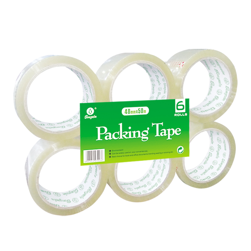 Opp Packing Tape for Sealing with power acrylic adhesive 6rollsx66m ( PS-002)