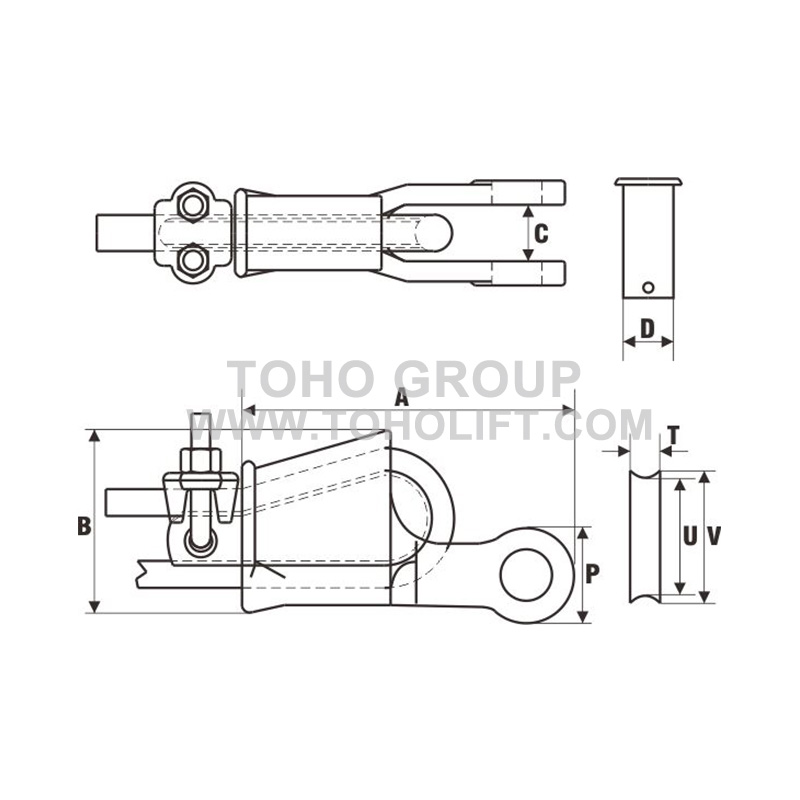 U.S. Type Wedge Sockets (US421)