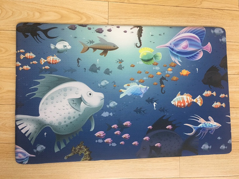PVC cartoon pattern mat