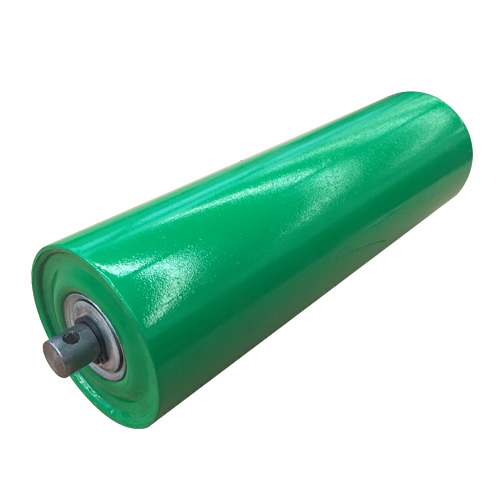 Oven painting roller with hole