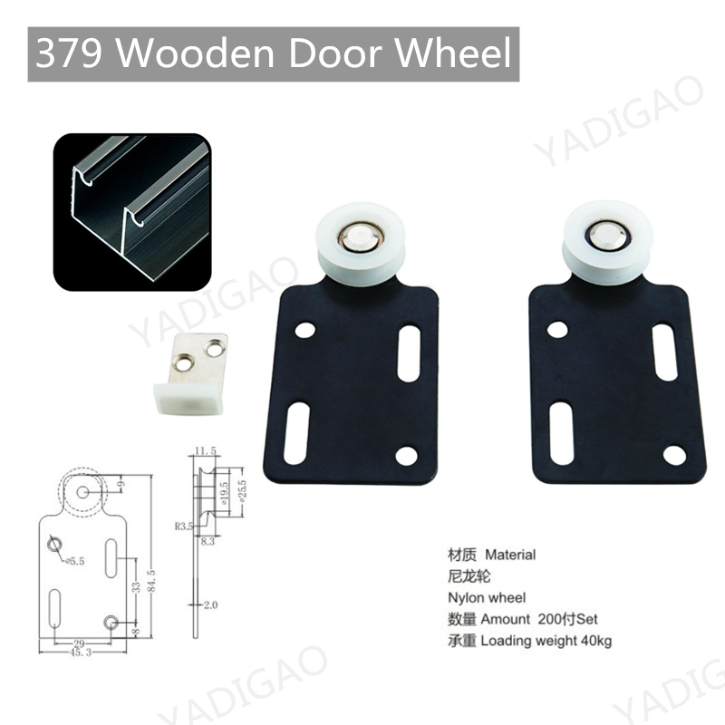 Sliding door roller cabinet wardrobe door wheel window roller