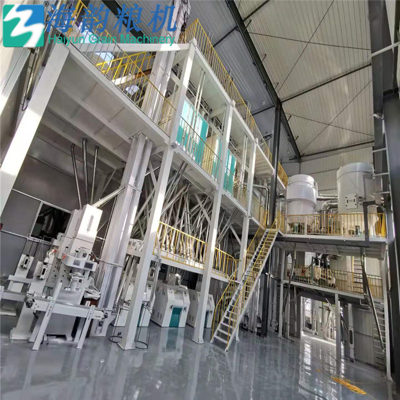 100tons of maize flour mil machine complete plant