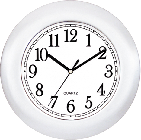 Wall clock; quartz clock; best sale; cheap; promotion; gift; simple round clock; 9inch 22cm