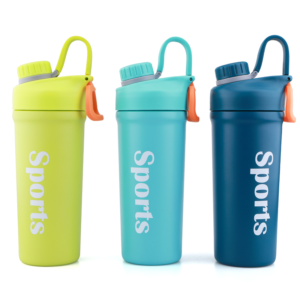 Wholesale 820ml Personalized Gym Fitness Stainless Steel Sports Protein Shaker Bottle With Logo Printing