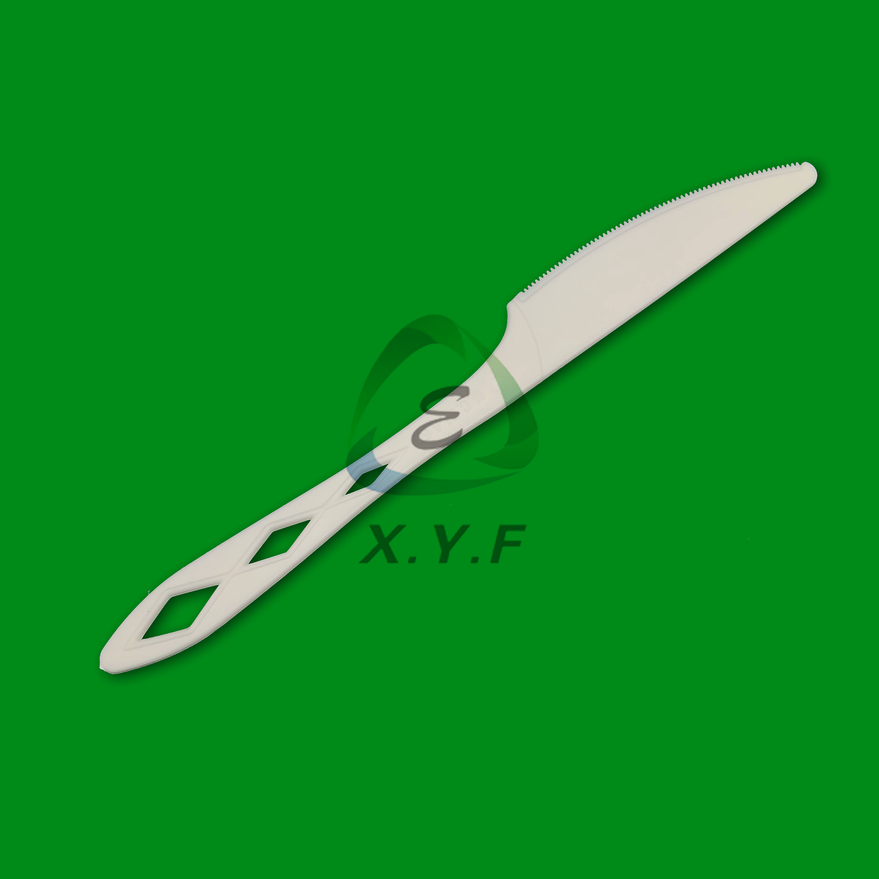 100% biodegradable and compostable CPLA dinner fork