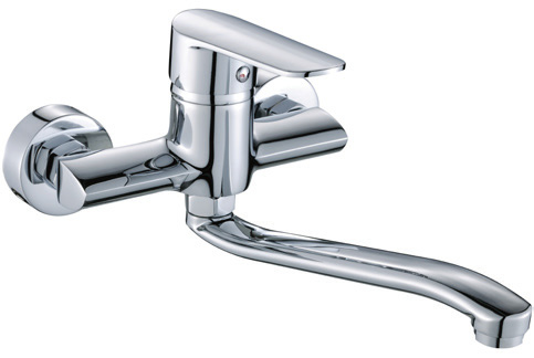 Brass body Wall Mounted Kitchen Faucet