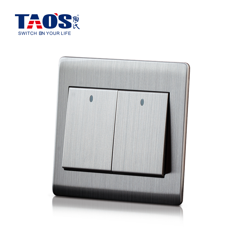 10A 2 gang 1 way / 2 way switch