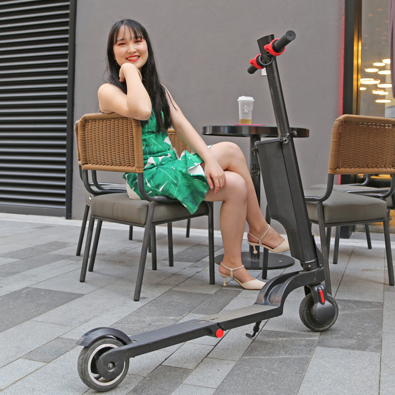 6AH 5.5-inch 250W Folding Electric Scooter- Battery Removable