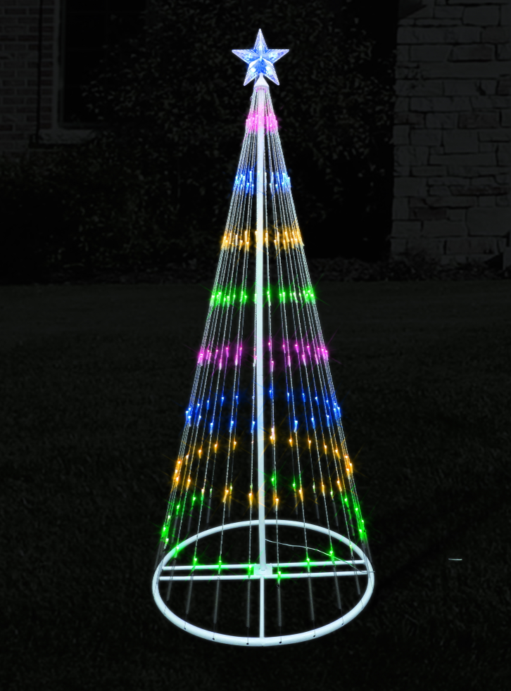 Programin Light Show Cone Tree