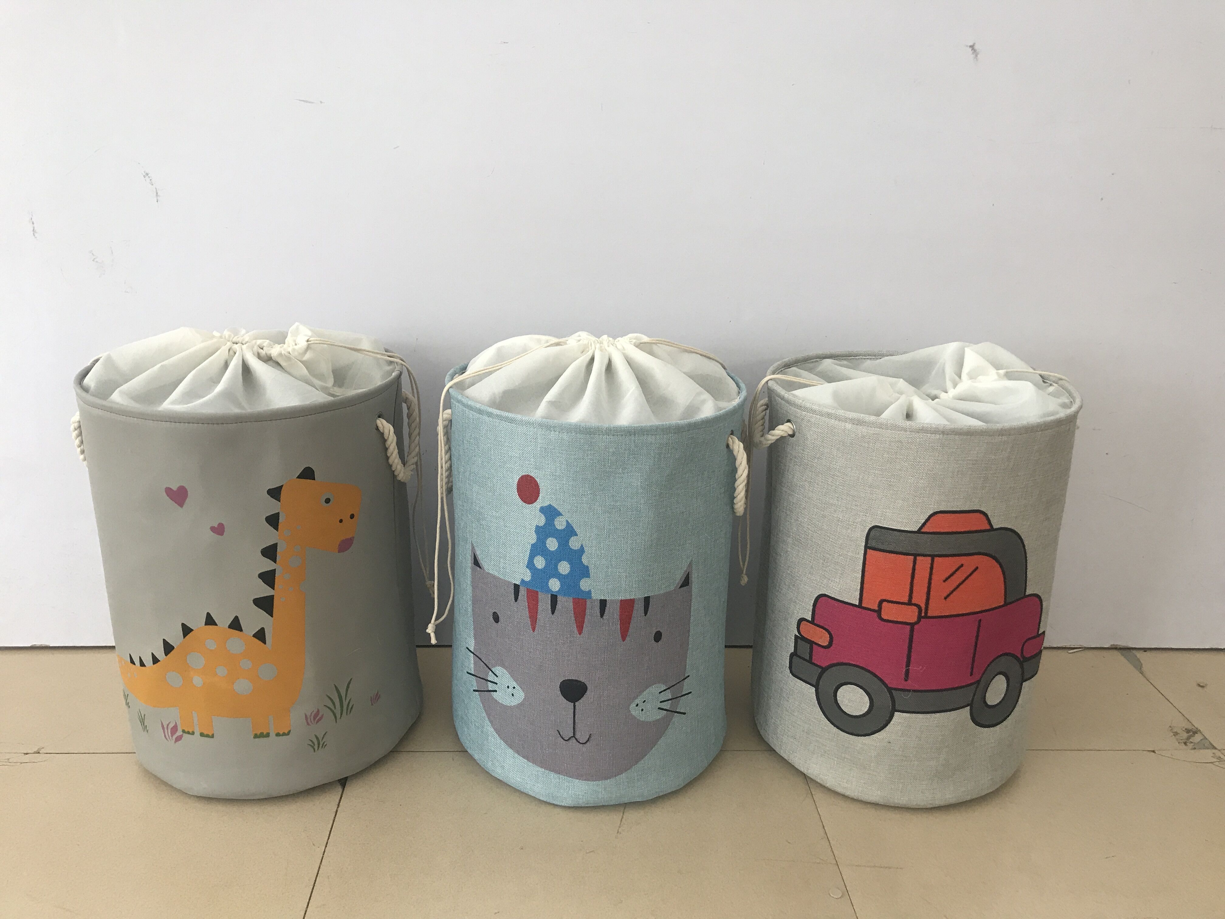 Round Laundry Bin