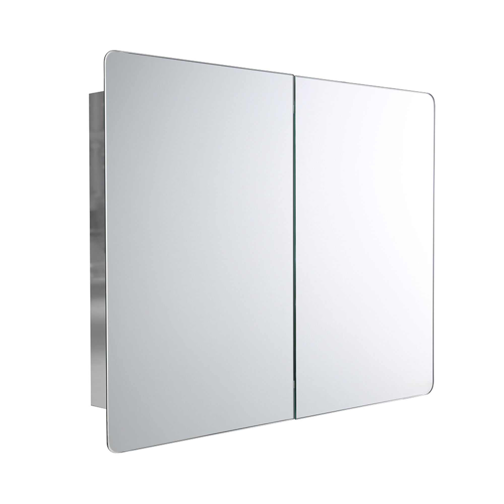 Stainless steel mirror cabinet