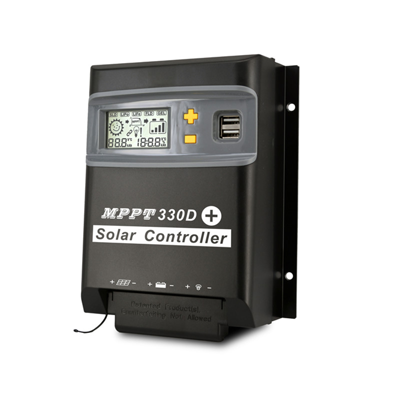 Factory price LCD display 30A MPPT solar charge controller