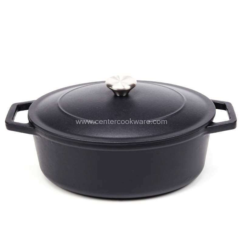 Cast Iron Casserole Braiser Oval
